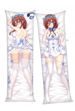 The Quintessential Quintuplets Nakano Miku Anime Dakimakura Japanese Hugging Body Pillow Cover