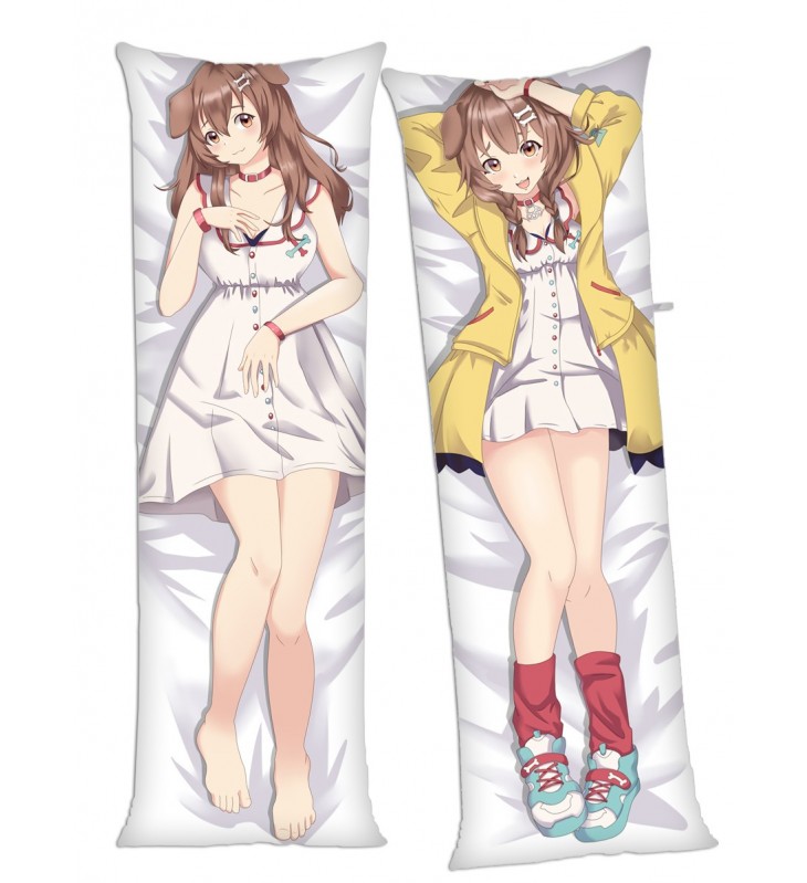 Virtual Youtuber Inugami Korone Anime Dakimakura Japanese Hugging Body Pillow Cover