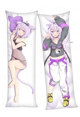 Virtual Youtuber Nekomata Okayu Anime Dakimakura Japanese Hugging Body Pillow Cover