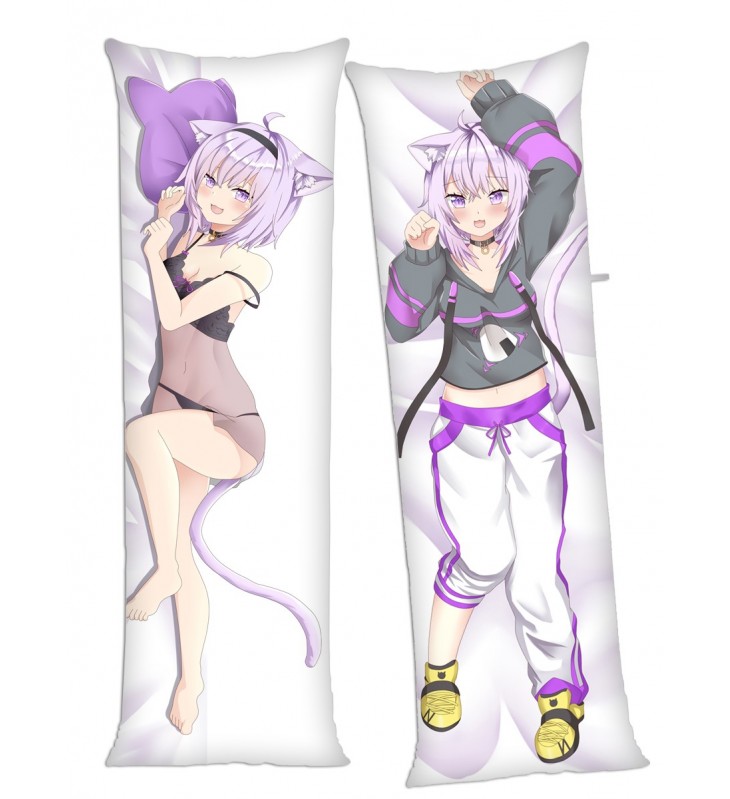 Virtual Youtuber Nekomata Okayu Anime Dakimakura Japanese Hugging Body Pillow Cover