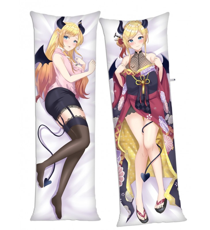 Virtual Youtuber Yuzuki Choco Anime Dakimakura Japanese Hugging Body Pillow Cover