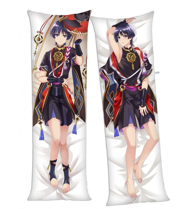 Genshin Impact Scaramouch Anime Dakimakura Japanese Hugging Body Pillow Cover