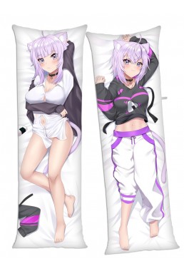 Virtual Youtuber Nekomata Okayu Anime Dakimakura Japanese Hugging Body Pillow Cover