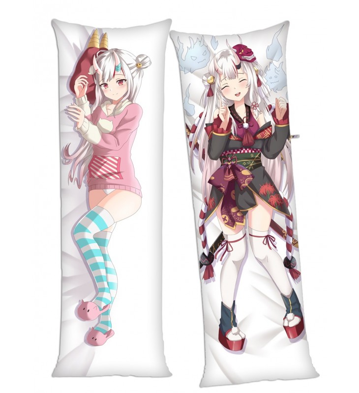 Virtual Youtuber Nakiri Ayame Anime Dakimakura Japanese Hugging Body Pillow Cover