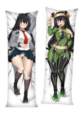 My Hero Academia Tsuyu Asui Froppy Anime Dakimakura Japanese Hugging Body Pillow Cover