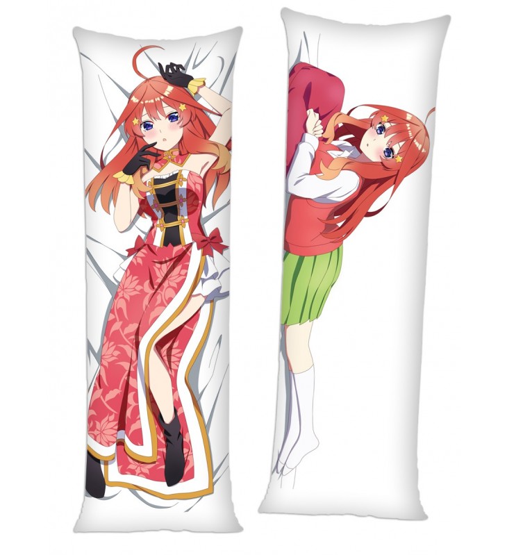 The Quintessential Quintuplets Nakano Itsuki Anime Dakimakura Japanese Hugging Body Pillow Cover