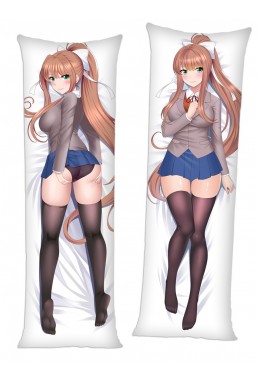 Doki Doki Literature Club! Monika Anime Dakimakura Japanese Hugging Body Pillow Cover