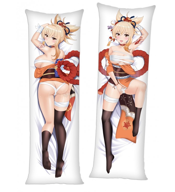 Genshin Impact YOIMIYA Anime Dakimakura Pillow Hugging Body Pillowcover