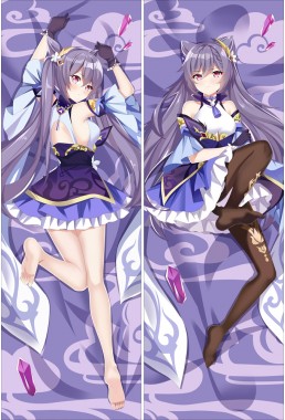 Keqing Genshin Impact Dakimakura Body Pillow Anime