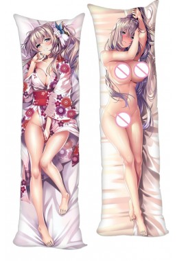 Yukata a small devil Anime Dakimakura Japanese Hugging Body Pillow Cover