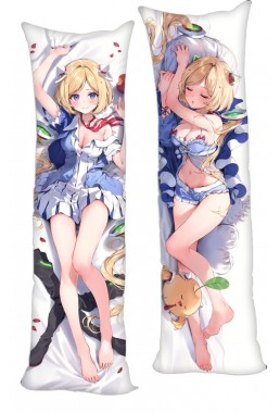 Hololive AkiRosenthal Anime Dakimakura Japanese Hugging Body Pillow Cover