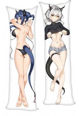 Arknights Tarla & Ch'en Anime Dakimakura Japanese Hugging Body Pillow Cover