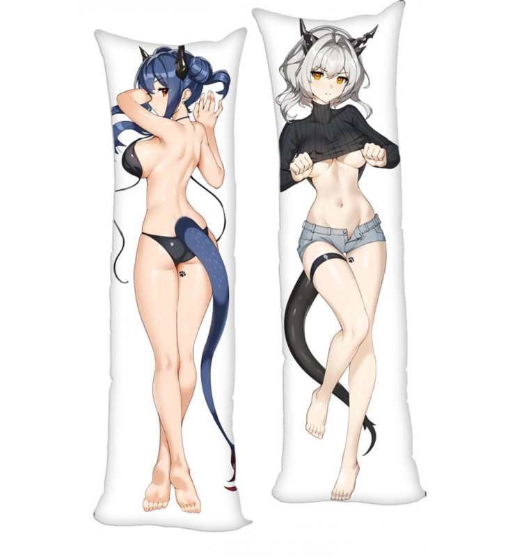 Arknights Tarla & Ch'en Anime Dakimakura Japanese Hugging Body Pillow Cover