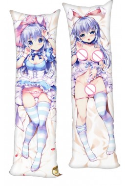 Is the Order a Rabbit Chino Kafu Anime Dakimakura Japanese Hugging Body Pillow Cover