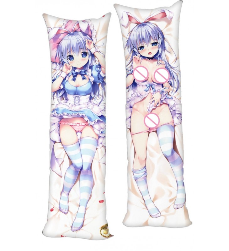 Is the Order a Rabbit Chino Kafu Anime Dakimakura Japanese Hugging Body Pillow Cover