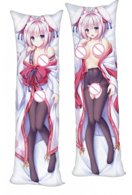 Madohi White Spirited Away Mikoto Inahiro Anime Dakimakura Japanese Hugging Body Pillow Cover