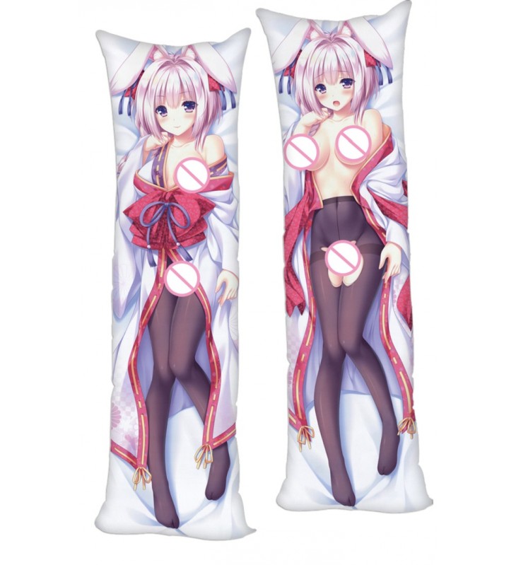 Madohi White Spirited Away Mikoto Inahiro Anime Dakimakura Japanese Hugging Body Pillow Cover