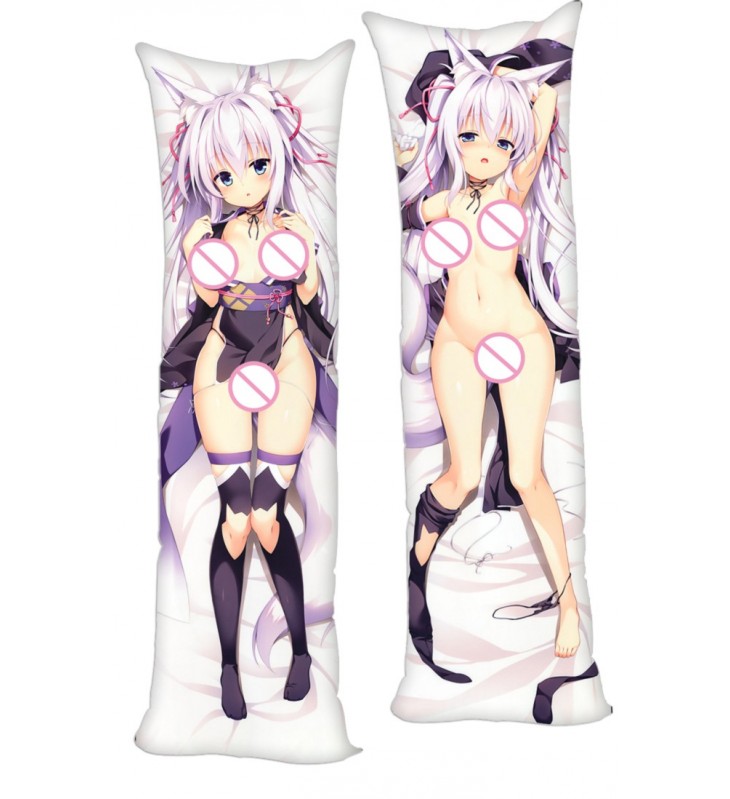 Mitsukido Yuzu Summer Anime Dakimakura Japanese Hugging Body Pillow Cover