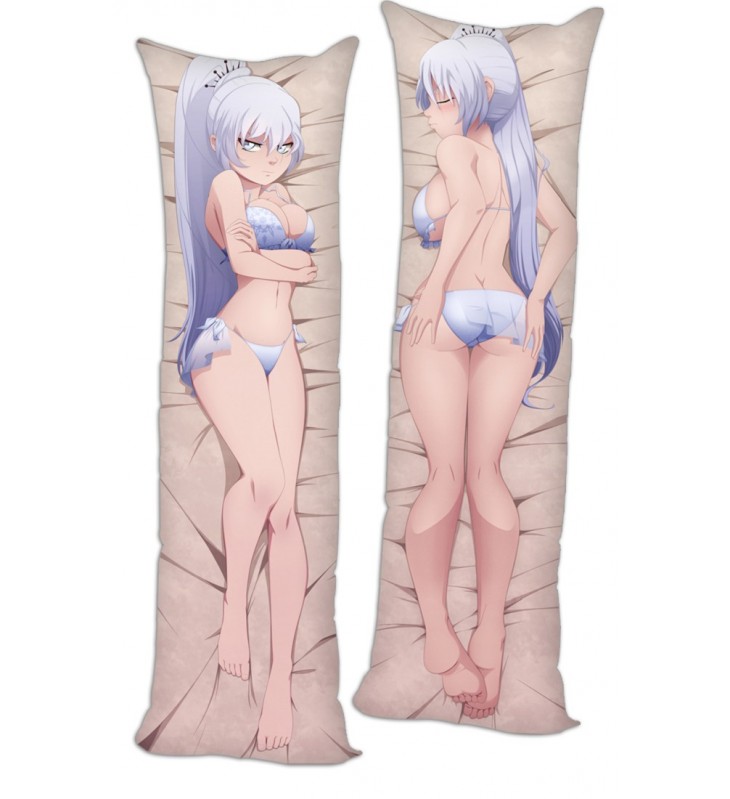 RWBY Weiss Schnee Anime Dakimakura Pillow Hugging Body Pillowcover