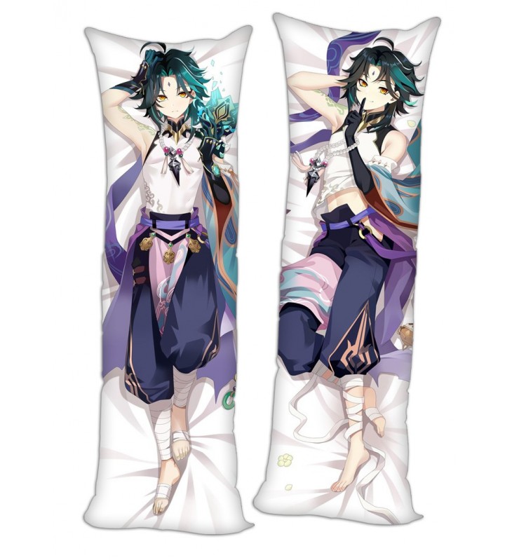 Genshin Impact Xiao Anime Dakimakura Pillow Hugging Body Pillowcover