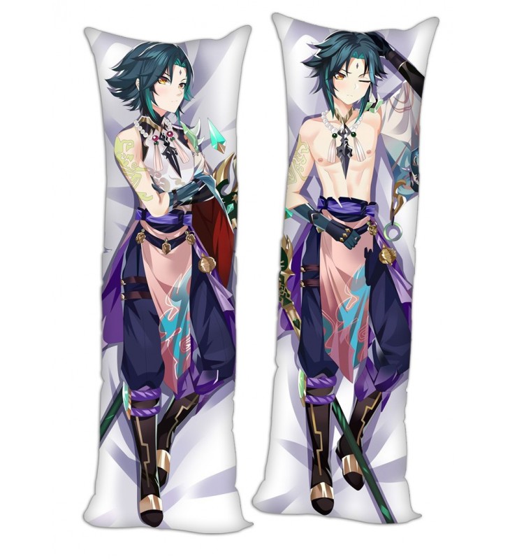 Genshin Impact Xiao Anime Dakimakura Pillow Hugging Body Pillowcover