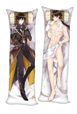 Genshin Impact ZhongLi Anime Dakimakura Pillow Hugging Body Pillowcover