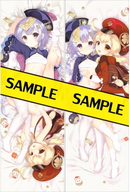 Genshin Impact QiQi Klee Dakimakura Body Pillow Anime