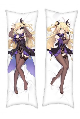 Genshin Impact Fischl Dakimakura Japanese Hugging Body Pillowcase Anime