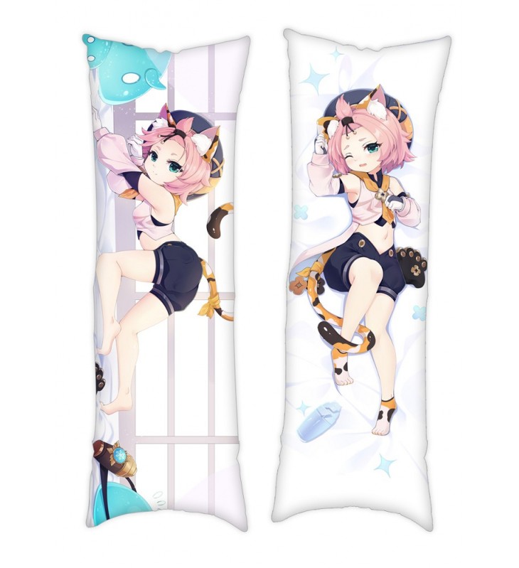 Genshin Impact Diona Dakimakura Japanese Hugging Body Pillowcase Anime