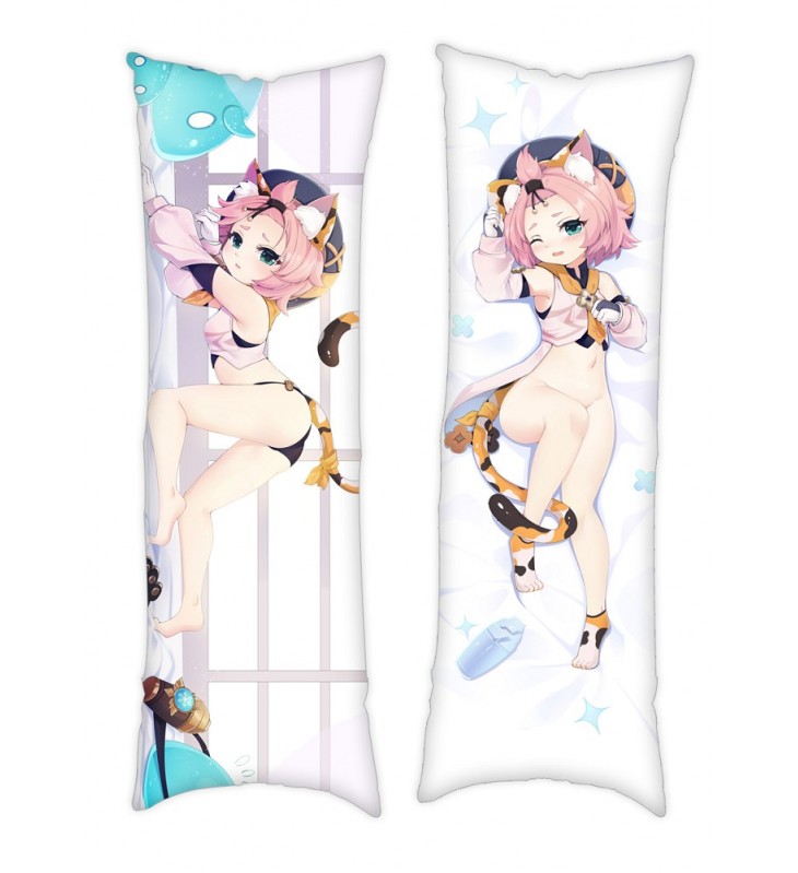 Genshin Impact Diona Dakimakura Japanese Hugging Body Pillowcase Anime