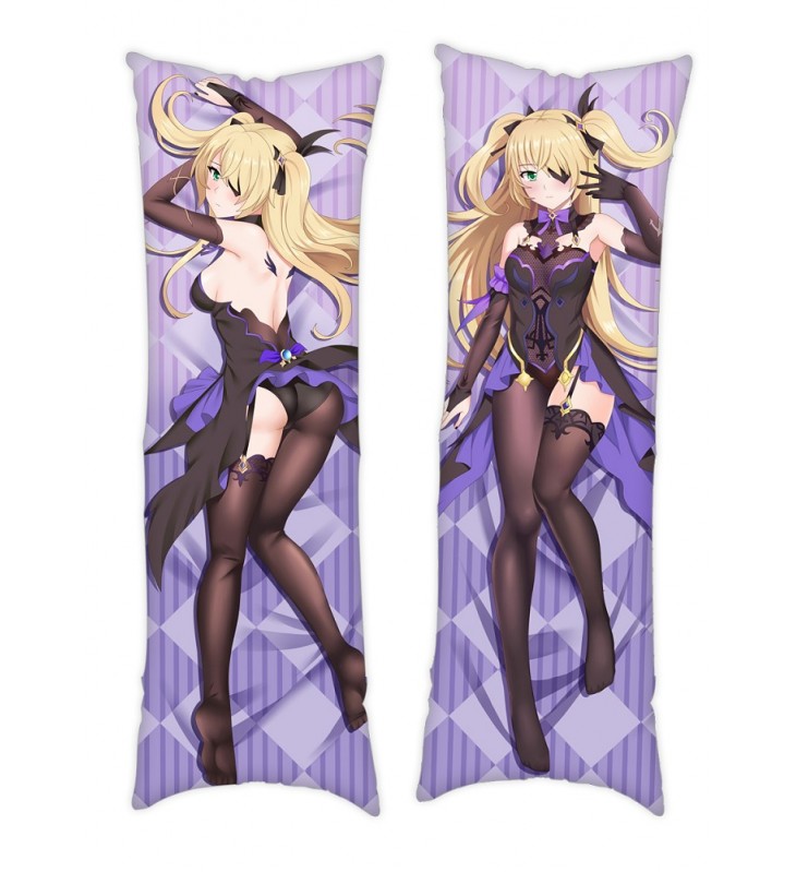 Genshin Impact Fischl Dakimakura Japanese Hugging Body Pillowcase Anime