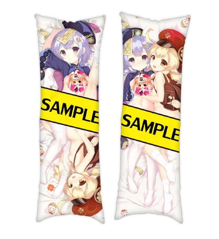 Genshin Impact QiQi Klee Dakimakura Japanese Hugging Body Pillowcase Anime