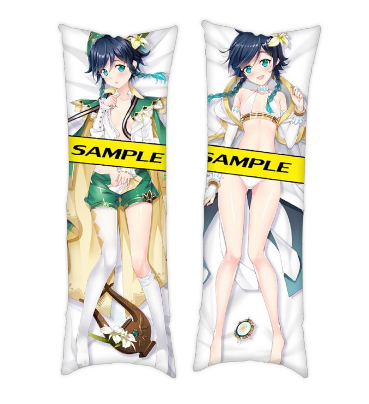 Genshin Impact Barbatos Dakimakura Japanese Hugging Body Pillowcase Anime