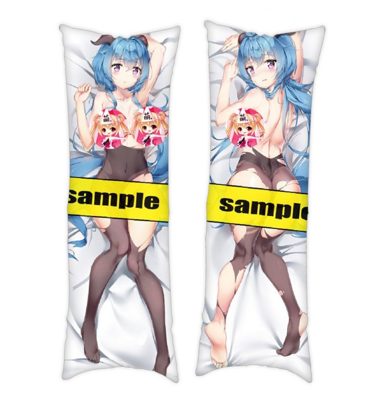 Ganyu Genshin Impact Dakimakura Japanese Hugging Body Pillowcase Anime