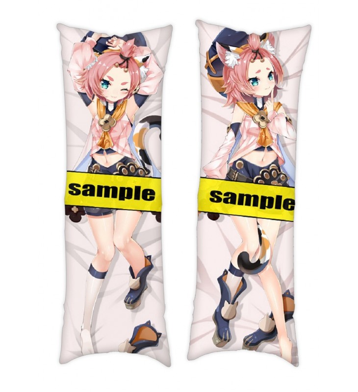 Genshin Impact Diona Dakimakura Japanese Hugging Body Pillowcase Anime