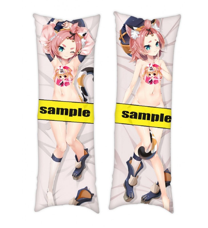 Genshin Impact Diona Dakimakura Japanese Hugging Body Pillowcase Anime