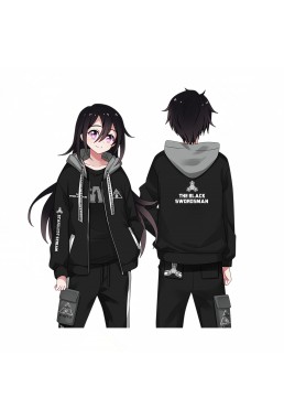 Kirigaya Kazuto Sword Art Online Unisex SAO Anime Coats Hoodies Cosplay Costume for men/women