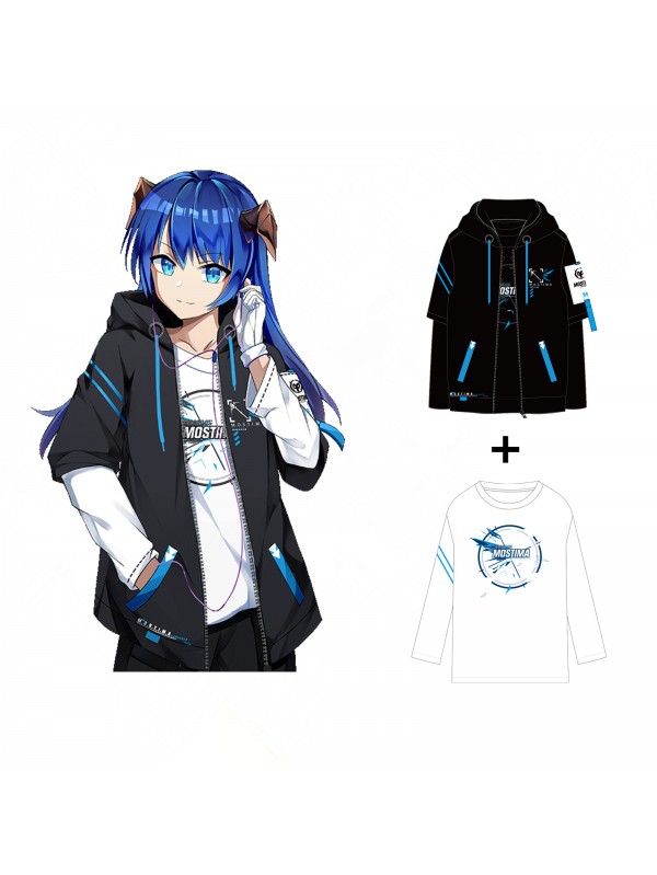 Unisex Mostima Arknights Anime Hoodies Sweatshirts and Long Sleeve T-shirts for men/women