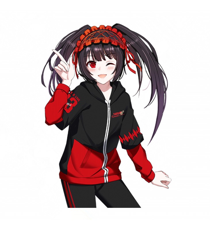 Tokisaki Kurumi DATE A LIVE Anime Jackets Coats Hoodies Cosplay Costume Sweatshirts