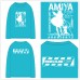 Unisex Amiya Arknights Anime T-shirts,Long Sleeve 3D Printed Cosplay Costume