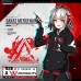 SAKAZ MERCENARY W ARKNIGHTS 3D Printed Anime Coats Warm Hoodies Cosplay Costume Black/Red