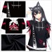 Rhodse Island Texas Arknights Anime Hoodies Sweatshirts Cosplay Costume