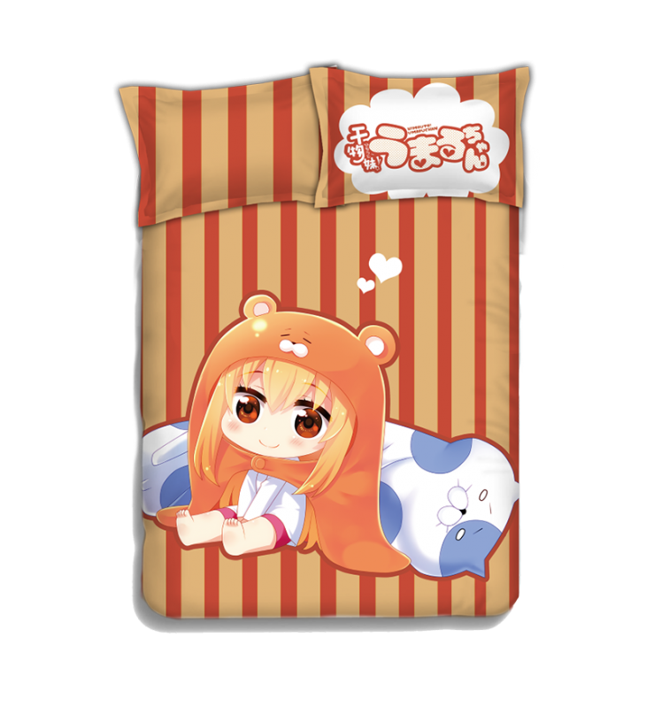 Umaru Doma - Himouto Umaru Chan Anime Bedding Sets,Bed Blanket & Duvet Cover,Bed Sheet with Pillow Covers