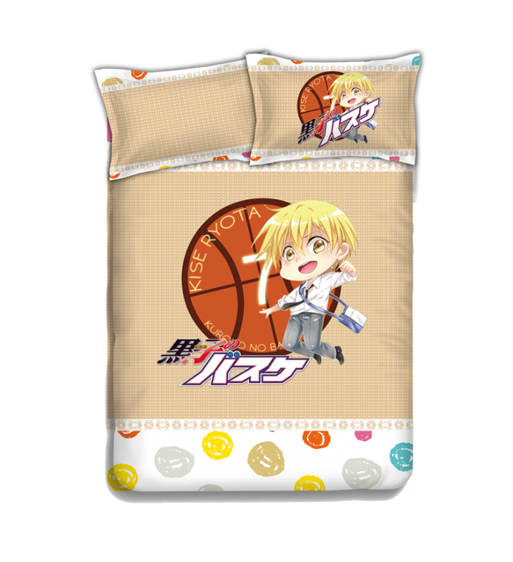 Kise Ryota - Kuroko no Basket Japanese Anime Bed Sheet Duvet Cover with Pillow Covers