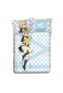 IZUMI Reina Anime Bedding Sets,Bed Blanket & Duvet Cover,Bed Sheet with Pillow Covers