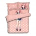 Kurashina Asuka Anime Bedding Sets,Bed Blanket & Duvet Cover,Bed Sheet with Pillow Covers