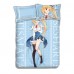 Lisesharte Atismata-Undefeated Bahamut Chronicle 4 Pieces Bedding Sets,Bed Sheet Duvet Cover with Pillow Covers