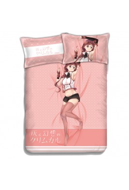 Yume -Grimgar of Fantasy and Ash Anime Bed Blanket Duvet Cover with Pillow Covers