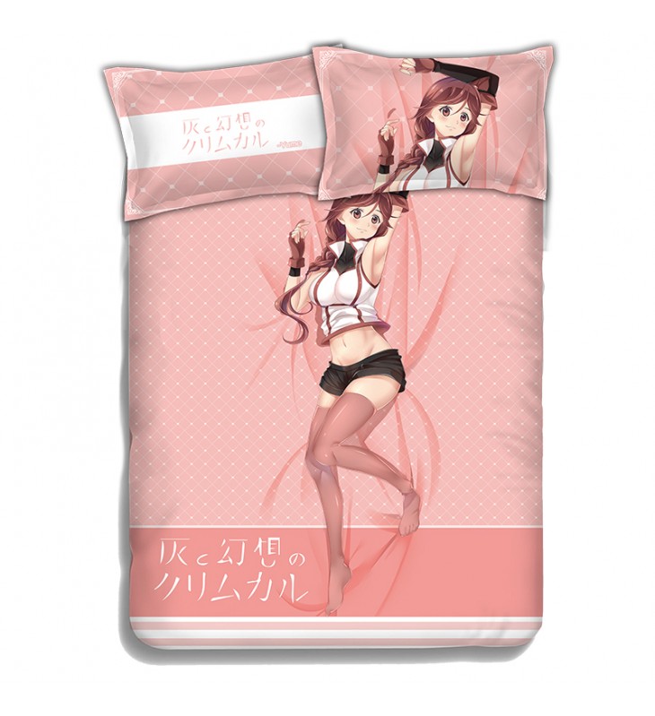 Yume -Grimgar of Fantasy and Ash Anime Bed Blanket Duvet Cover with Pillow Covers