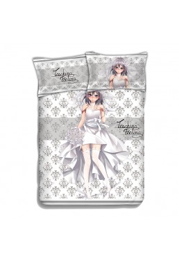 Sylvie -Teaching Feeling Anime Bed Sheet Duvet Cover with Pillow Covers